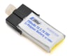 Image 1 for E-flite 1S LiPo Battery Pack 30C (3.7V/200mAh) (mCP X2)
