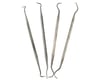 Image 1 for Enkay Stainless Steel Double-End Dental Pick Set (4)