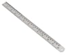 Image 1 for Enkay 12" Stainless Steel Ruler w/Conversion Table