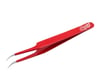 Image 2 for Excel Slant Point Tweezers (Red)