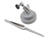 Image 2 for Excel Third Hand Reverse Opening Tweezers w/Stand