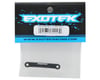 Image 2 for Exotek RB6 Aluminum Front Hinge Pin Brace (Black)