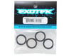 Image 2 for Exotek TLR 22 Aluminum Shock Collar (4) (Black)