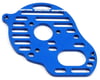 Image 1 for Exotek B5/B5M "Flite" Aluminum Vented Motor Plate (Blue) (4-Gear)