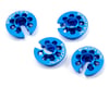 Image 1 for Exotek TC6 Aluminum Spring Perch Set (Blue) (4)