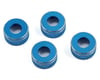 Image 1 for Exotek 12mm Aluminum Lower Shock Cap (Blue) (2)