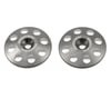 Image 1 for Exotek 22mm 1/8 XL Aluminum Wing Buttons (2) (Gun Metal)