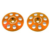 Image 1 for Exotek 22mm 1/8 XL Aluminum Wing Buttons (2) (Orange)