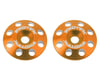 Image 1 for Exotek Flite V2 16mm Aluminum Wing Buttons (2) (Orange)