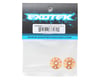 Image 2 for Exotek Flite V2 16mm Aluminum Wing Buttons (2) (Orange)