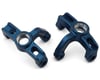 Image 1 for Exotek Reflex 14 HD Aluminum Steering Hub Set (Blue)