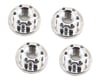 Image 1 for Firebrand RC Axel-Nutz 4mm Serrated Wheel Nuts (Silver)