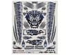 Image 1 for Firebrand RC Concept Tiger Decal Sheet (Blue) (8.5x11")
