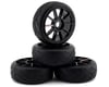 Image 1 for Firebrand RC Kingpin ST Pre-Mounted On-Road Tires (4) (Black)