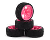 Image 1 for Firebrand RC Panther RT9 Pre-Mounted On-Road Tires (4) (Pink)