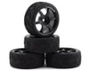 Image 1 for Firebrand RC Scorch RT3 Pre-Mounted On-Road Tires (4) (Black)