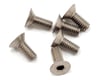 Image 1 for Fioroni 4x10mm Titanium Flat Head Screws (6)