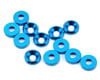 Image 1 for Flash Point 3mm Countersunk Washer (Blue) (12)