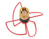 Image 2 for Furious FPV Antenna Pinwheel (LHCP) (SMA) (Red)