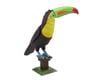 Image 4 for Fascinations Keel-Billed Toucan Color 3D Metal Model Kit