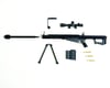 Image 3 for GoatGuns Miniature 1/4 Scale Die-Cast Barrett 82A1 .50 CAL Model Kit (Black)
