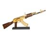 Related: GoatGuns Miniature 1/3 Scale Die-Cast AK47 Model Kit (Gold)