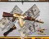 Image 2 for GoatGuns Miniature 1/3 Scale Die-Cast AK47 Model Kit (Gold)