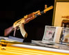 Image 3 for GoatGuns Miniature 1/3 Scale Die-Cast AK47 Model Kit (Gold)