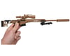 Image 4 for GoatGuns Miniature 1/4 Scale Die-Cast Barrett MK22 Model Kit (Tan)