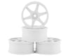 Image 1 for Gravity RC USGT Six Spoke Ultra Light Touring Car Wheels (White) (4)
