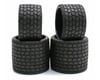 Image 2 for Gravity RC Type12 1/12 Rubber Pre-Mounted Tires Set (Black) (Front/Rear)