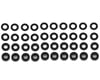 Image 1 for Gravity RC 3mm Ball Stud Washer Set (Black) (40)