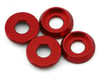 Image 1 for GooSky 4mm Finishing Washers (Red) (4)