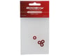 Image 2 for GooSky 4mm Finishing Washers (Red) (4)