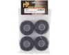 Image 3 for HobbyPlus CR-18 T-Finder A/T 1.0" Pre-Mounted Tire Set (Grey) (4) (Beadlock)