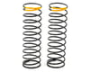 Image 1 for HB Racing 36.4mm Rear Shock Spring (Yellow - 36.4g/mm) (2)