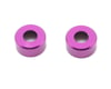 Image 1 for HB Racing Aluminum Lower Shock Cap (Purple) (2)