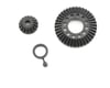 Image 1 for HB Racing Bevel Gear Set 39T/16T (Cyclone D4)
