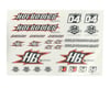 Image 1 for HB Racing Cyclone D4 Decal Sheet