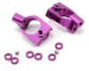 Image 1 for HB Racing 13° Aluminum Front Hub Carrier (Purple)