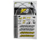 Image 1 for HB Racing Ve8 Body/Wing Decal Set
