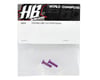 Image 2 for HB Racing Steering Arm Post Set (Purple) (2)