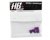 Image 2 for HB Racing Aluminum Servo Mount Set (Purple)