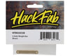 Image 2 for HackFab Mini Sprint 2-Hole Weight Bar (Brass)