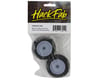 Image 4 for HackFab Losi Mini-B Blip Pre-Mounted Mini Front Oval Tires (Silver) (2) (Super Soft)