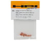Image 2 for HPI 3mm Aluminum Thin Locknut Set (Orange) (10)
