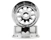 Image 1 for HPI TR-10 Baja 5SC Front Wheel (2) (120x60mm/-4mm Offset) (Chrome)