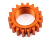 Image 1 for HPI 1M Aluminum Threaded Pinion Gear (Orange) (18T)