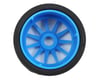 Image 2 for HPI Micro RS4 Slick Tire & Speedline Wheel Set (Cyan) (4)