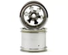 Image 1 for HPI Spike 2.2" Truck Wheel w/Universal Adapter (2) (Shiny Chrome)